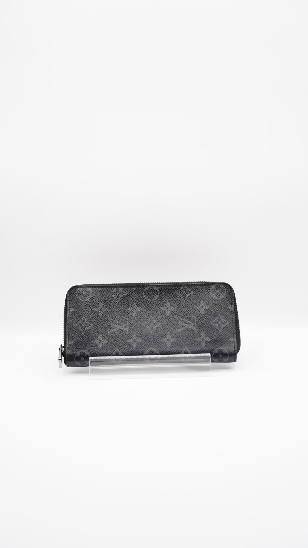 Louis Vuitton Monogram Eclipse Travel Organizer Long Wallet Black TT2