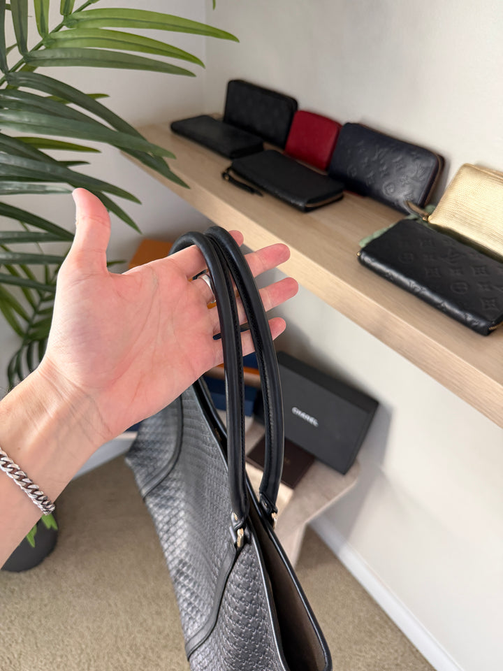 Gucci GG Guccissima Tote Bag Black #507