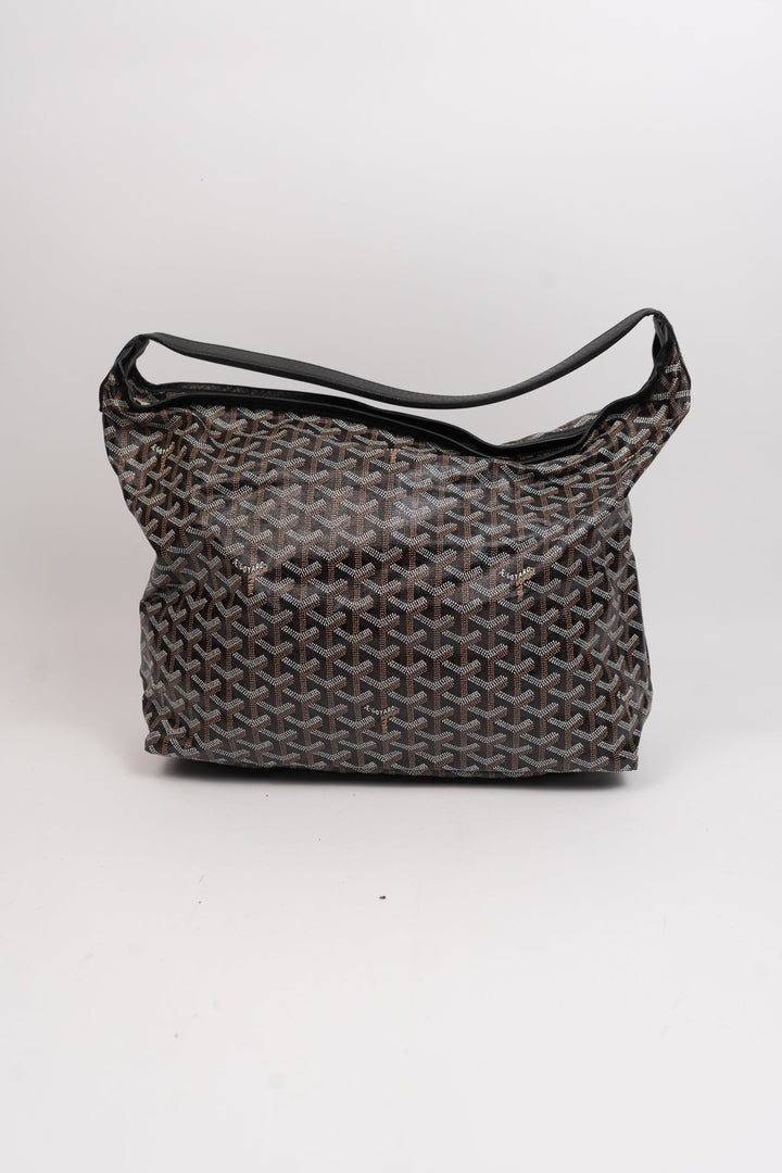 Goyard Leather Boheme Shoulder Black EX1