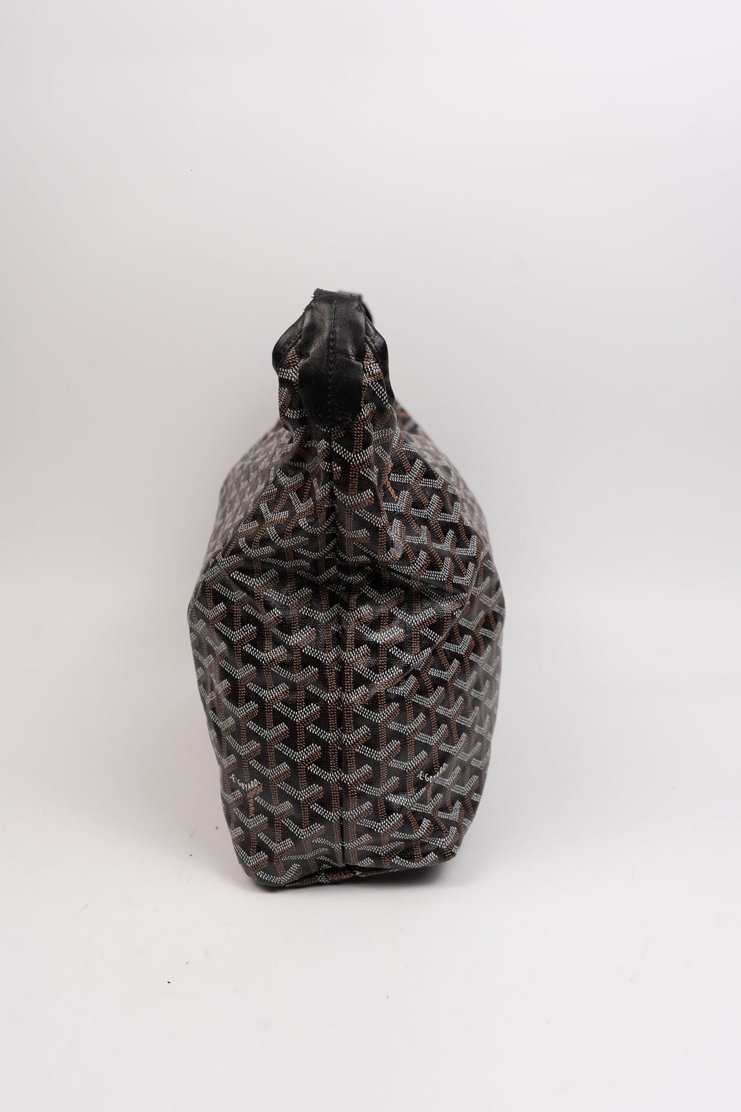 Goyard Leather Boheme Shoulder Black EX1