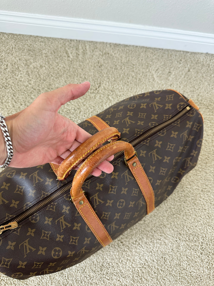 Louis Vuitton Monogram Keepall 50 Travel Boston Bag GG83