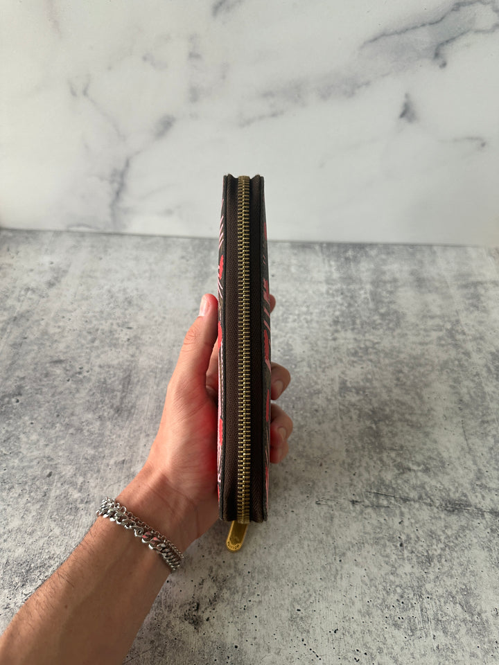 Louis Vuitton Monogram Jungle Zippy Long Wallet QA16