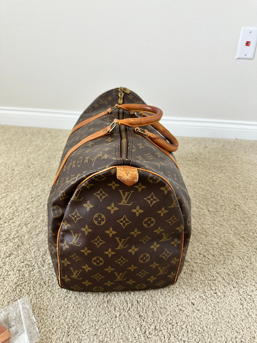 Louis Vuitton Monogram Keepall 50 Travel Boston Bag GG83