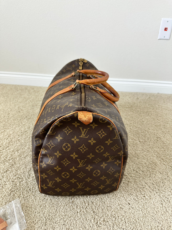 Louis Vuitton Monogram Keepall 50 Travel Boston Bag GG83