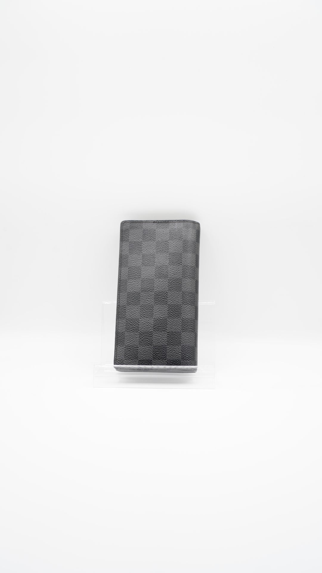Louis Vuitton Damier Graphite Brazza Long Travel Bifold Wallet AW2
