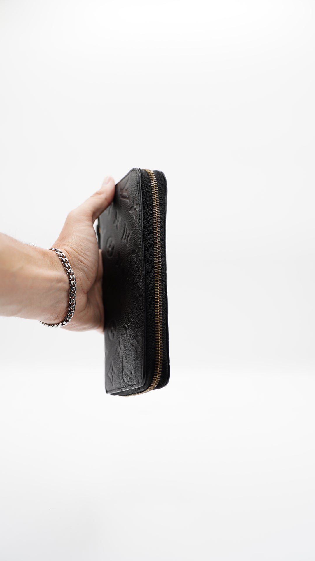 Louis Vuitton Empreinte Zippy Wallet Noir Black SF17