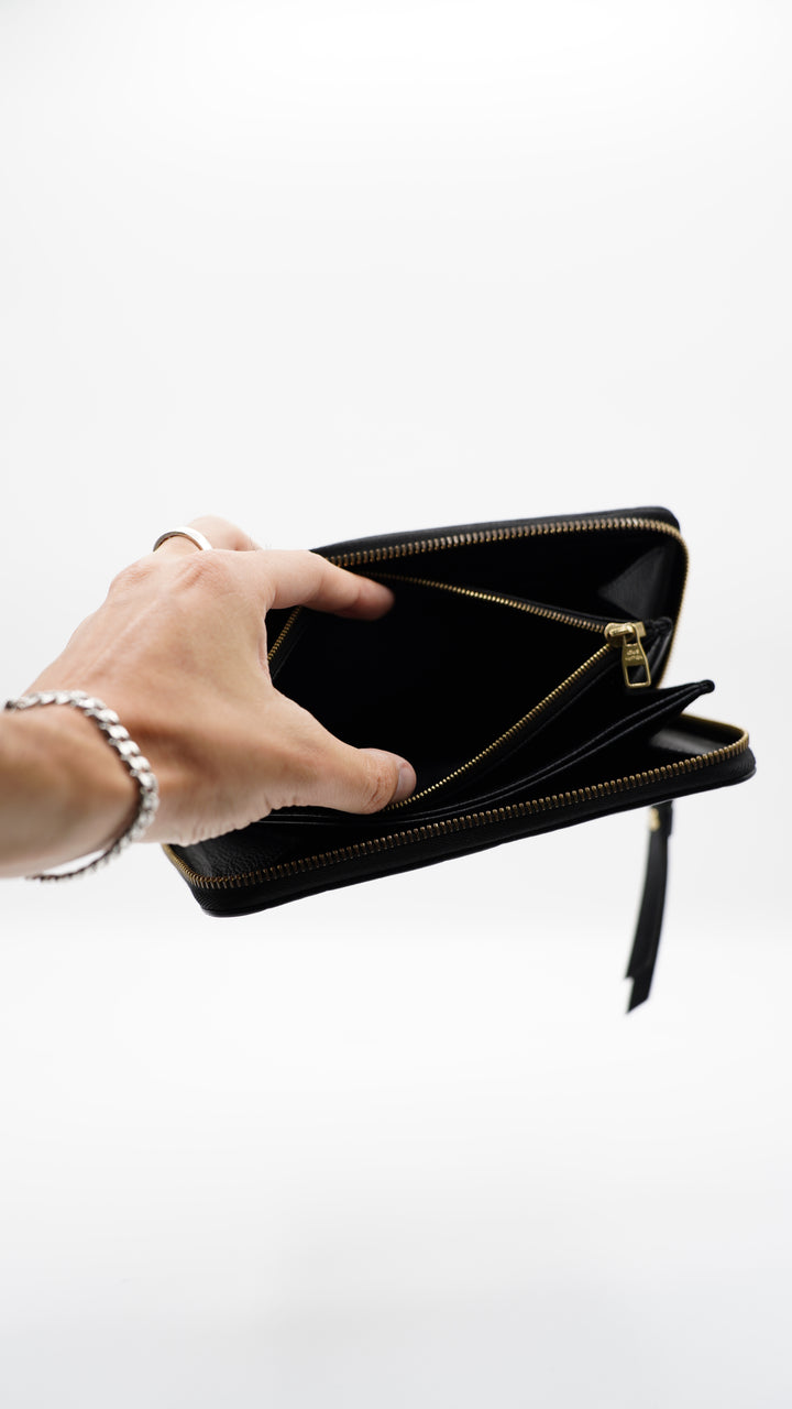 Louis Vuitton Empreinte Zippy Wallet Noir Black SF17