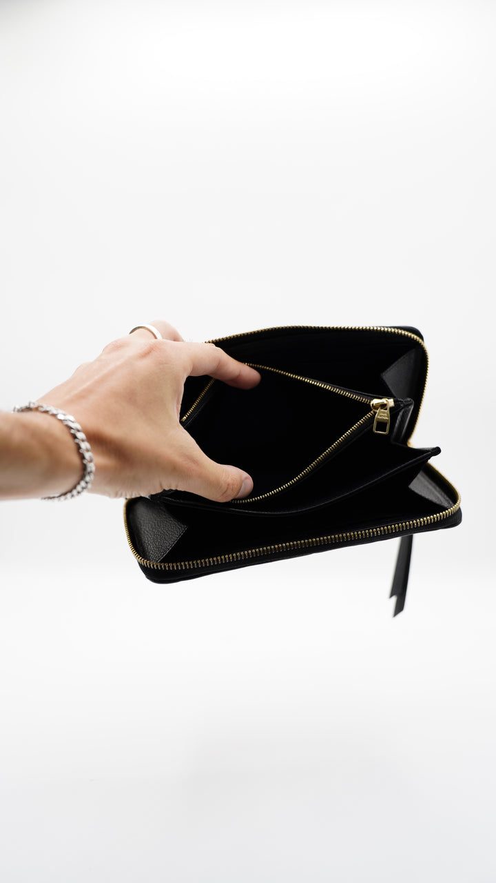 Louis Vuitton Empreinte Zippy Wallet Noir Black w/Full Inclusion SF22