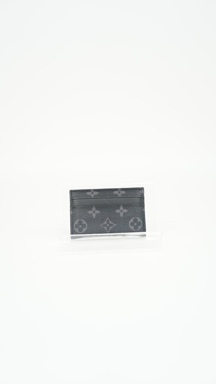 Louis Vuitton Monogram Eclipse Card Holder Black BM29