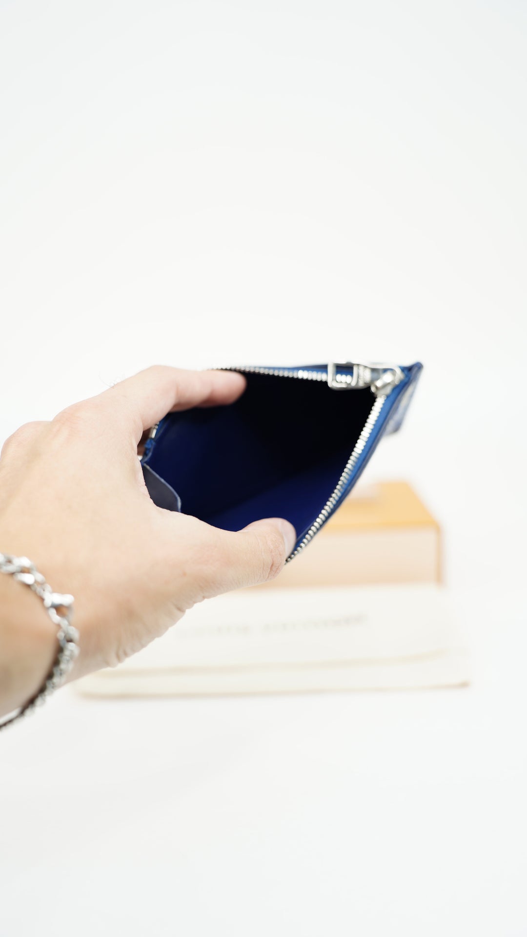 Louis Vuitton Monogram Bandanna Coin/Card Holder Wallet BM6