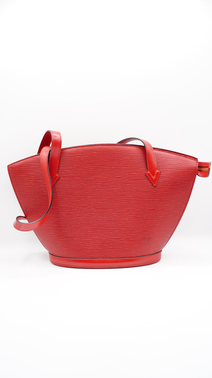 Louis Vuitton Epi Red PM Saint-Jacques Tote Bag SF45