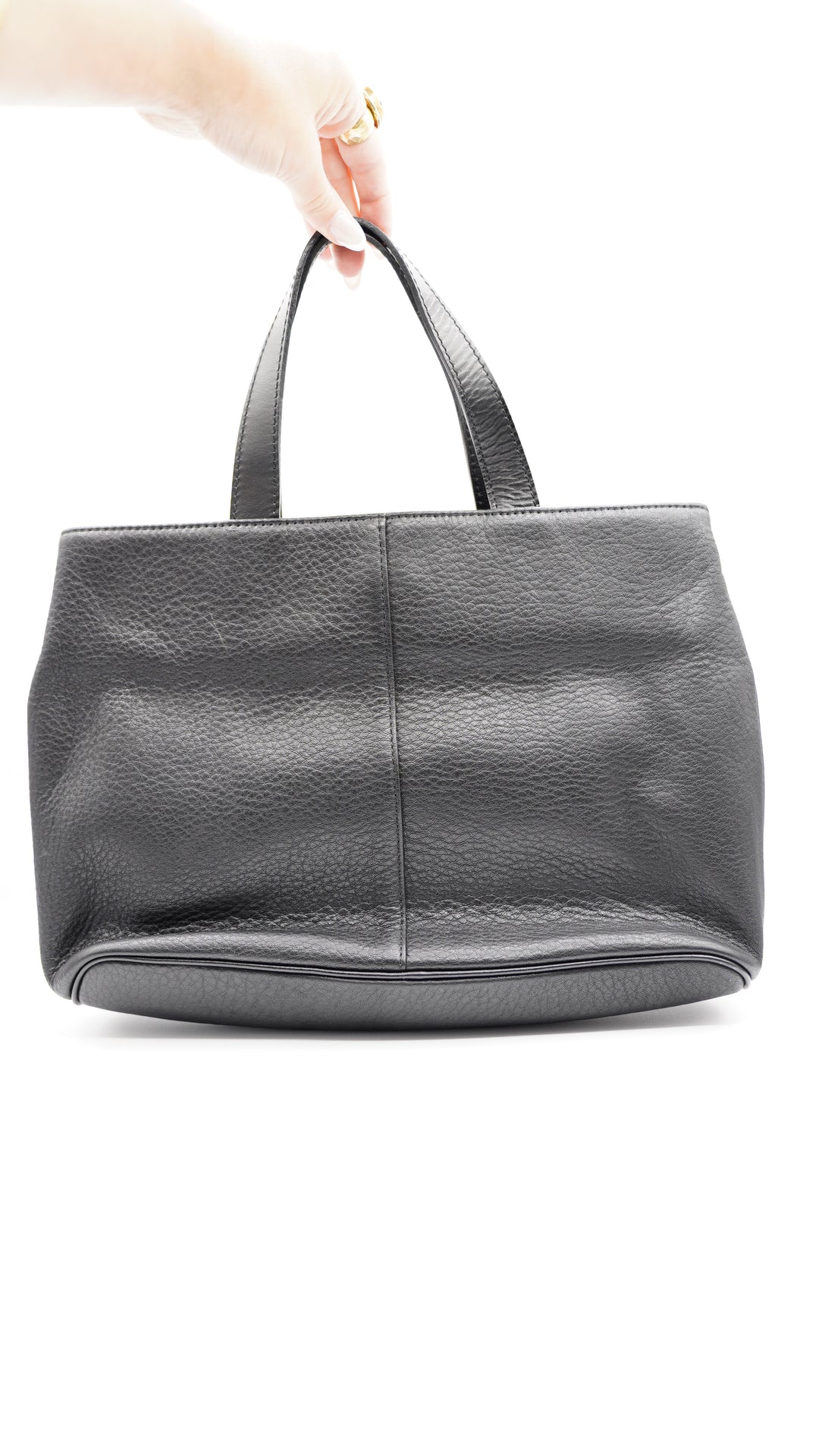 Burberry Leather Nova Check Shoulder Bag Black SF49
