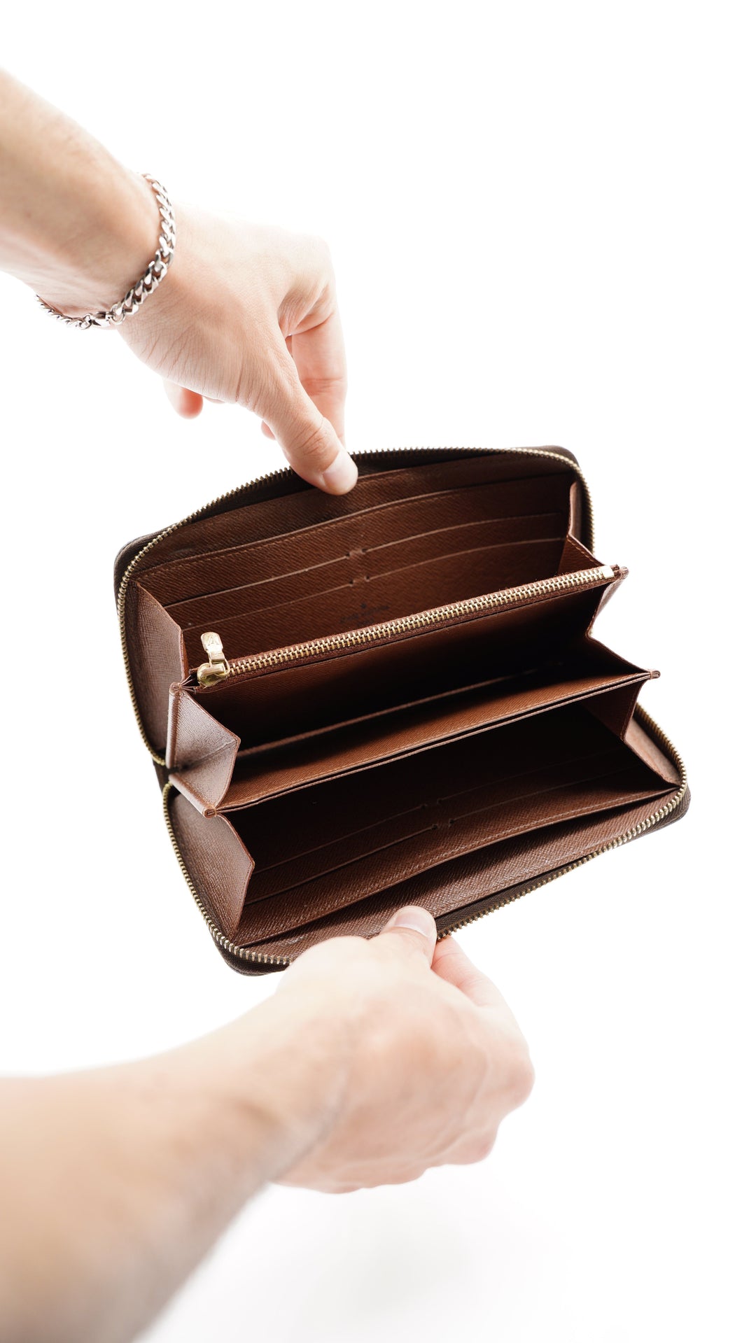 Louis Vuitton Monogram Long Zippy Wallet HI19