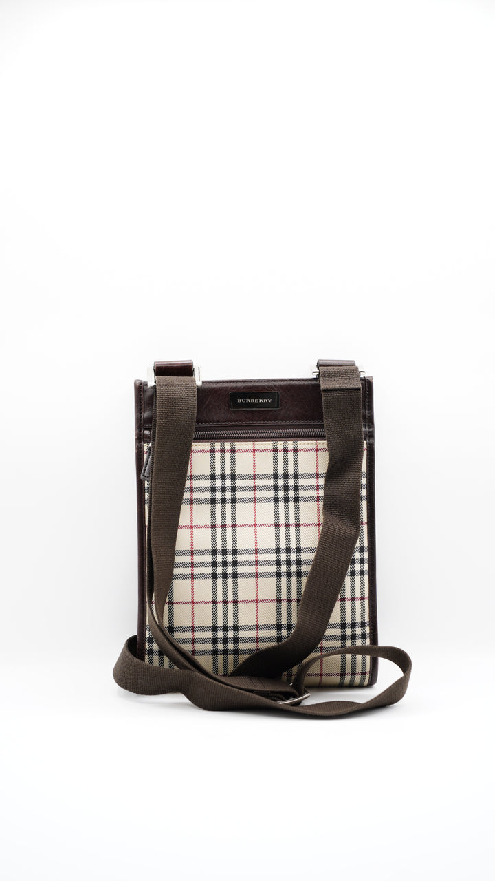 Burberry Nova Check Crossbody Bag Beige #103