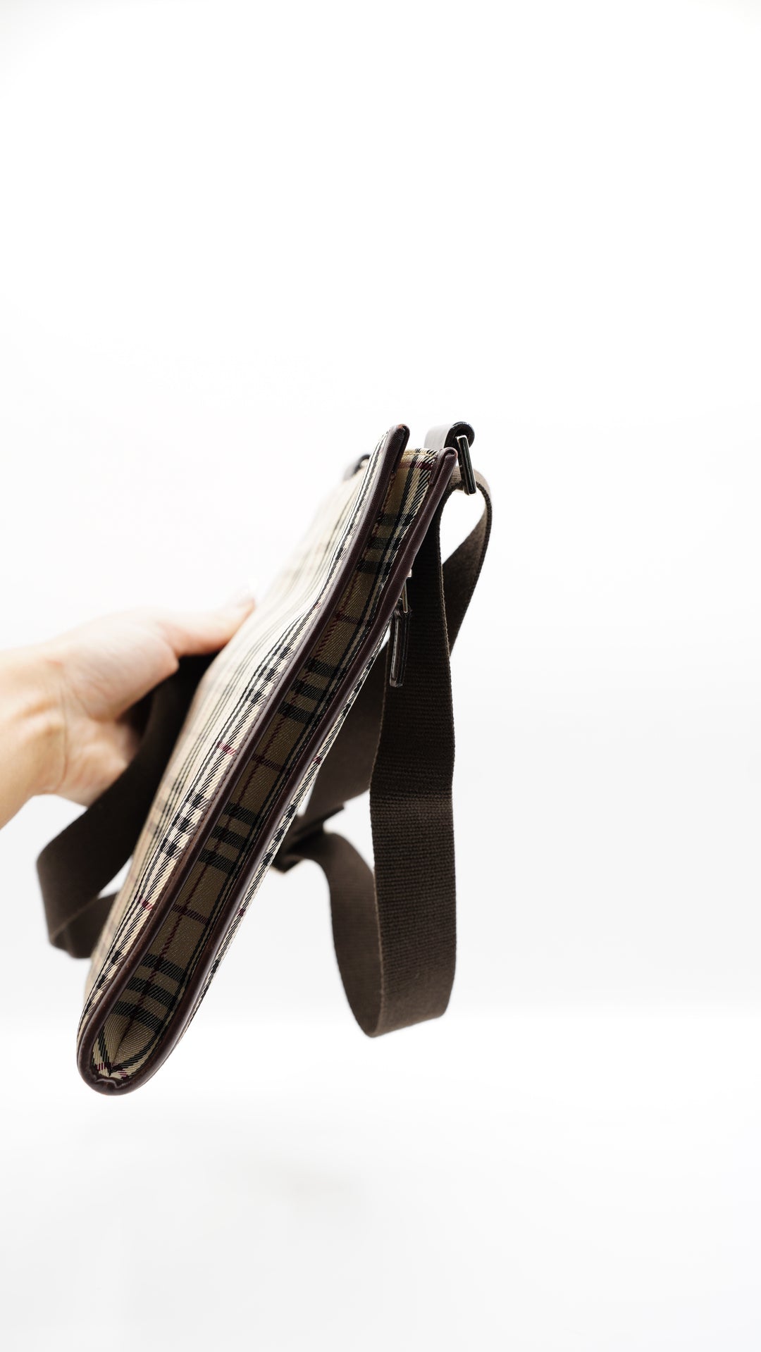 Burberry Nova Check Crossbody Bag Beige #103