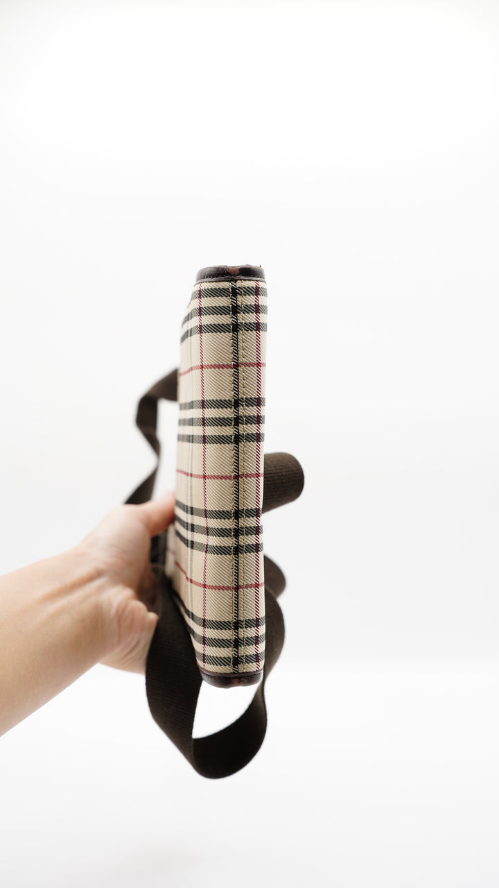 Burberry Nova Check Crossbody Bag Beige #103