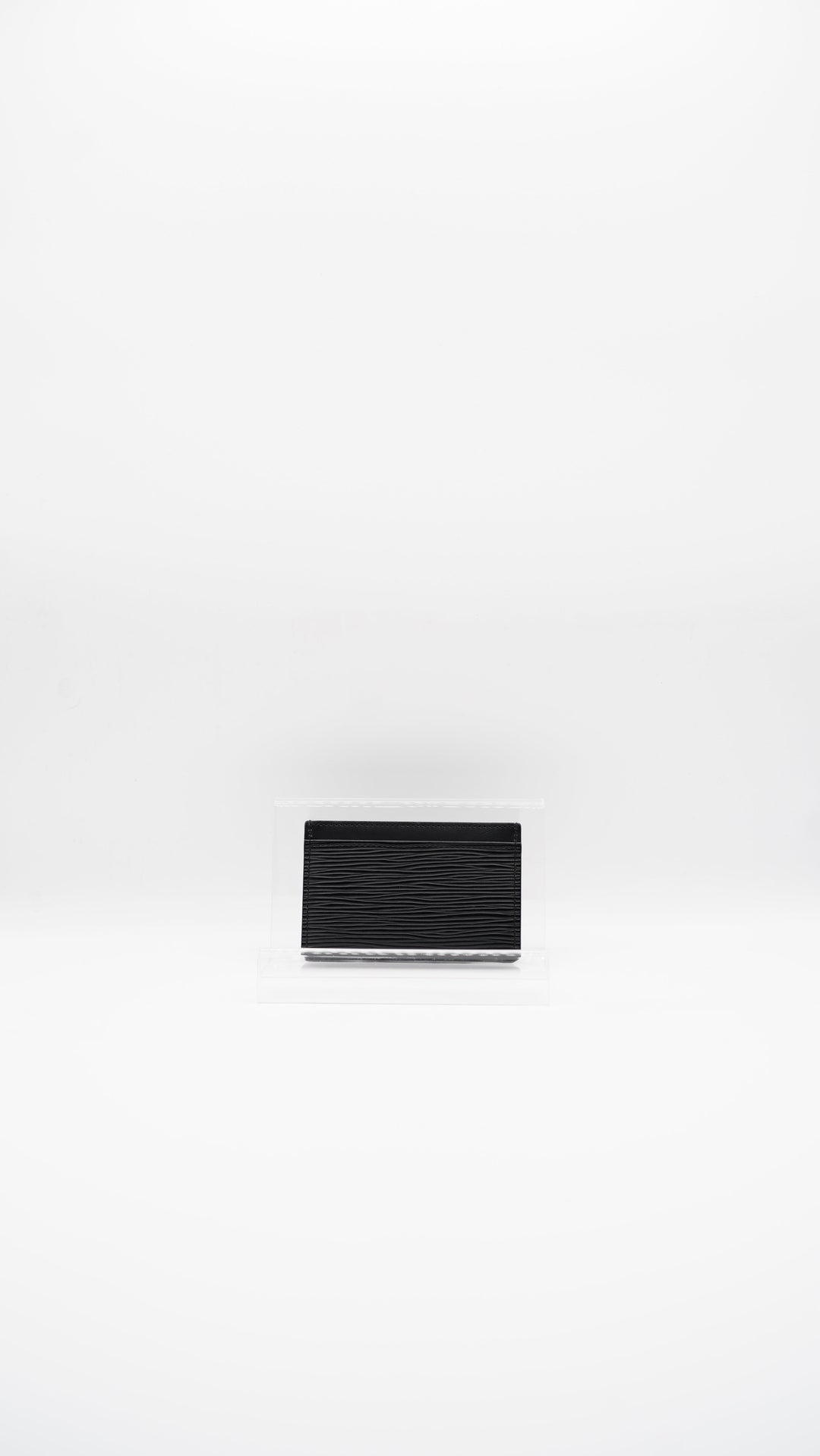 Louis Vuitton Epi Black Card Holder MK27