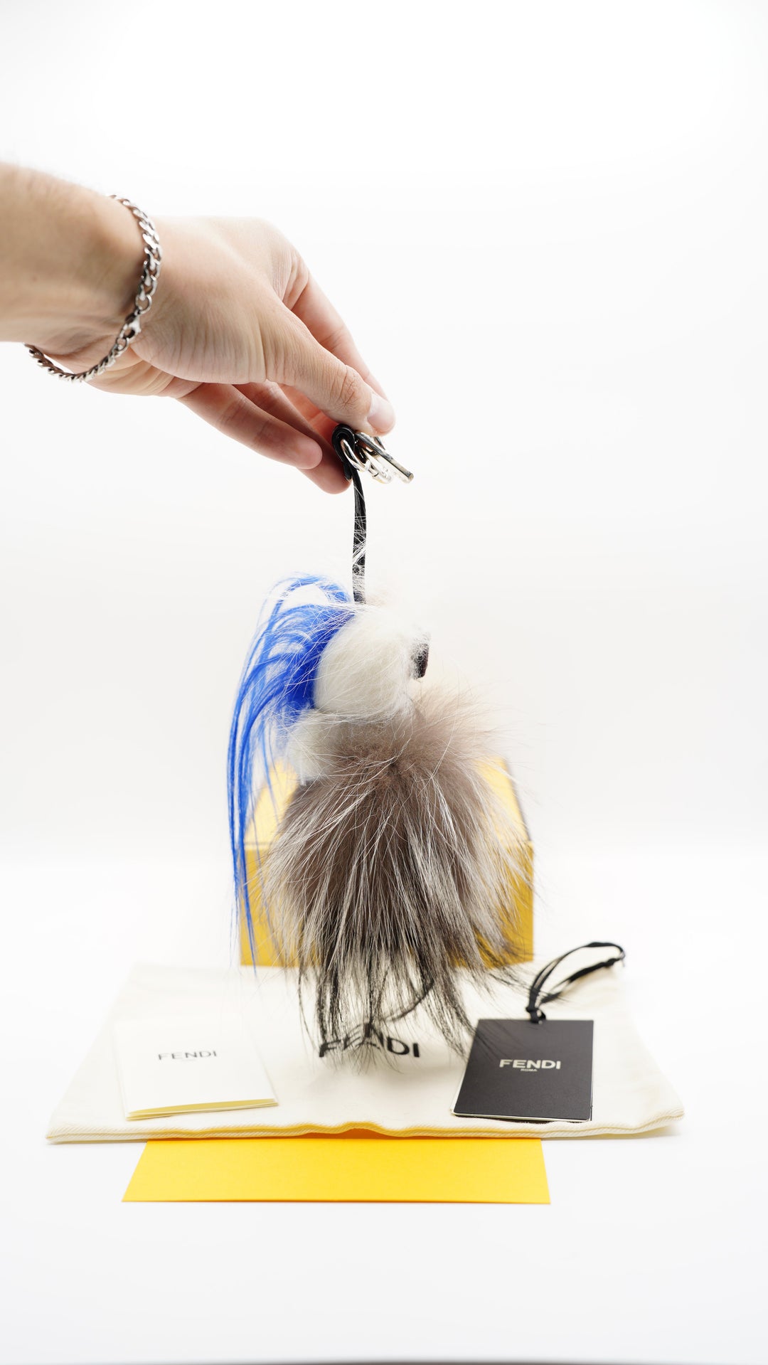 Fendi Karl Lagerfield Bag Charm MK21