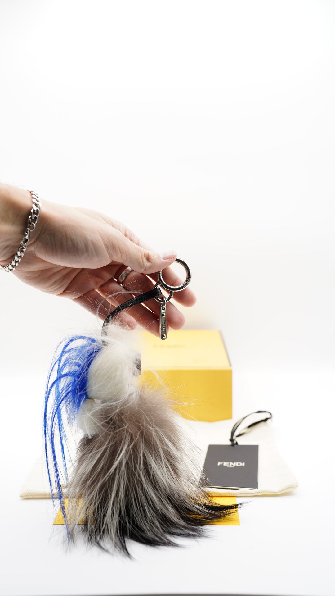 Fendi Karl Lagerfield Bag Charm MK21