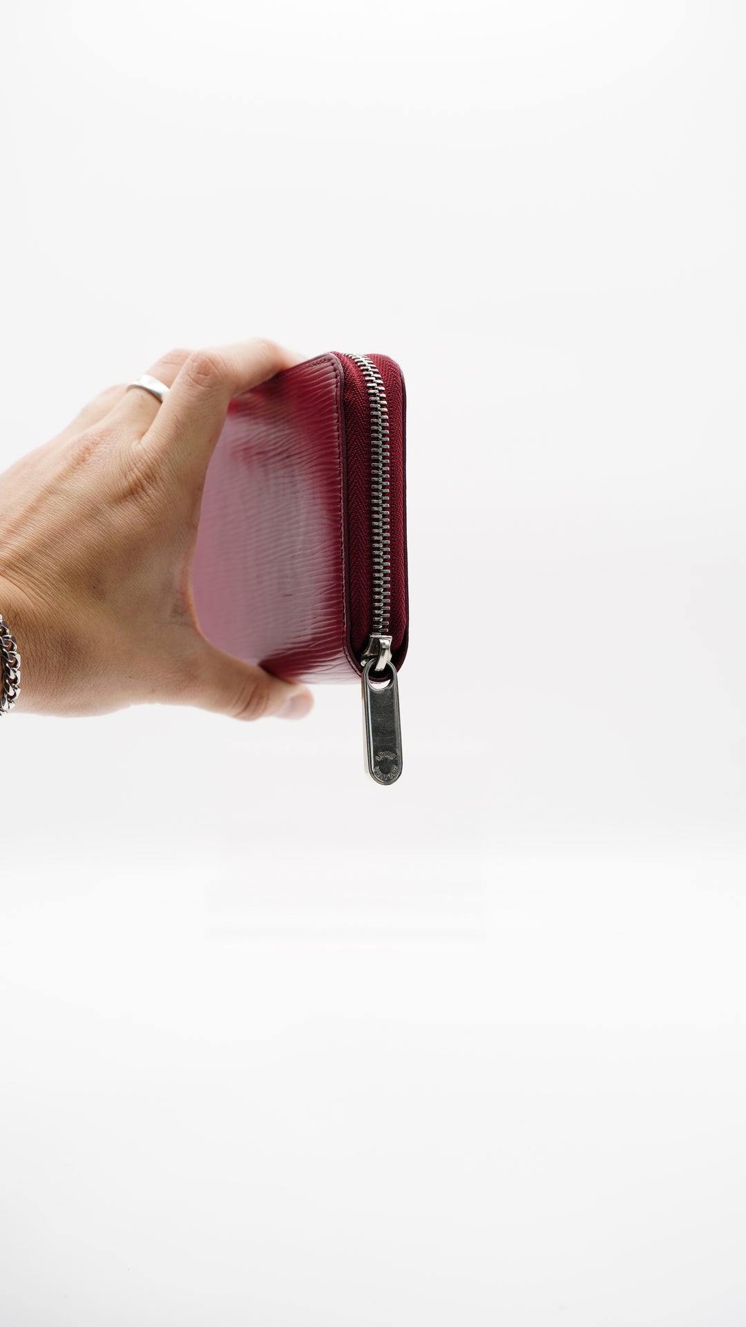 Louis Vuitton Epi Magenta Long Zippy Wallet #115