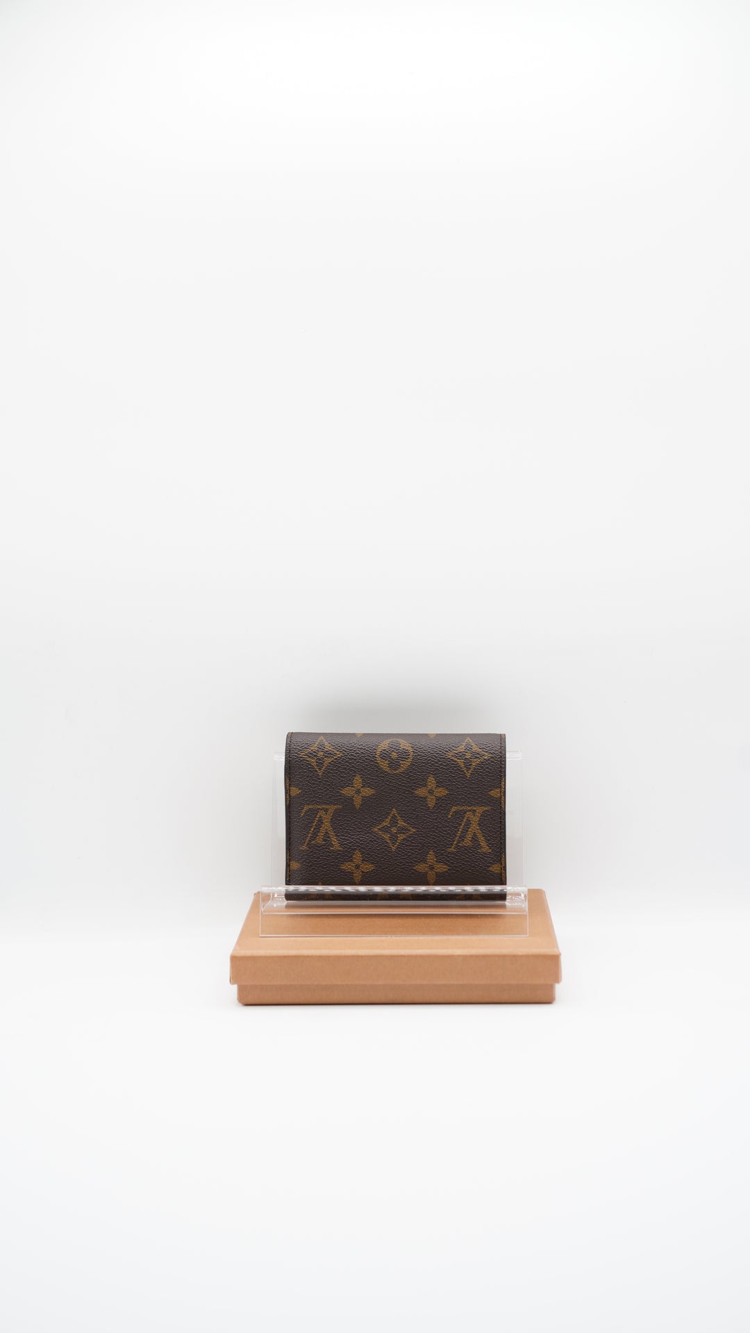 Louis Vuitton Monogram Victorine Compact Bifold Wallet w/Box #122