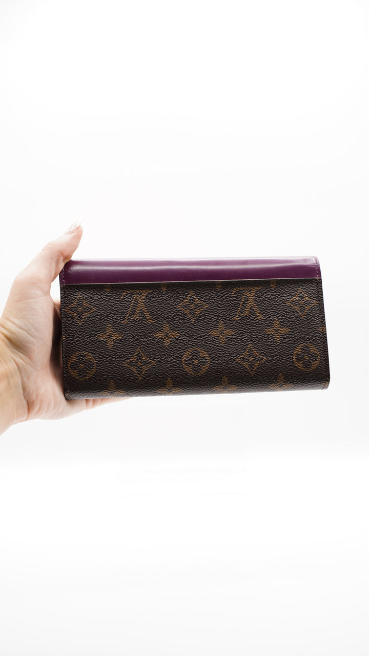 Louis Vuitton Monogram Limited Edition Totem Sarah Long Wallet #121