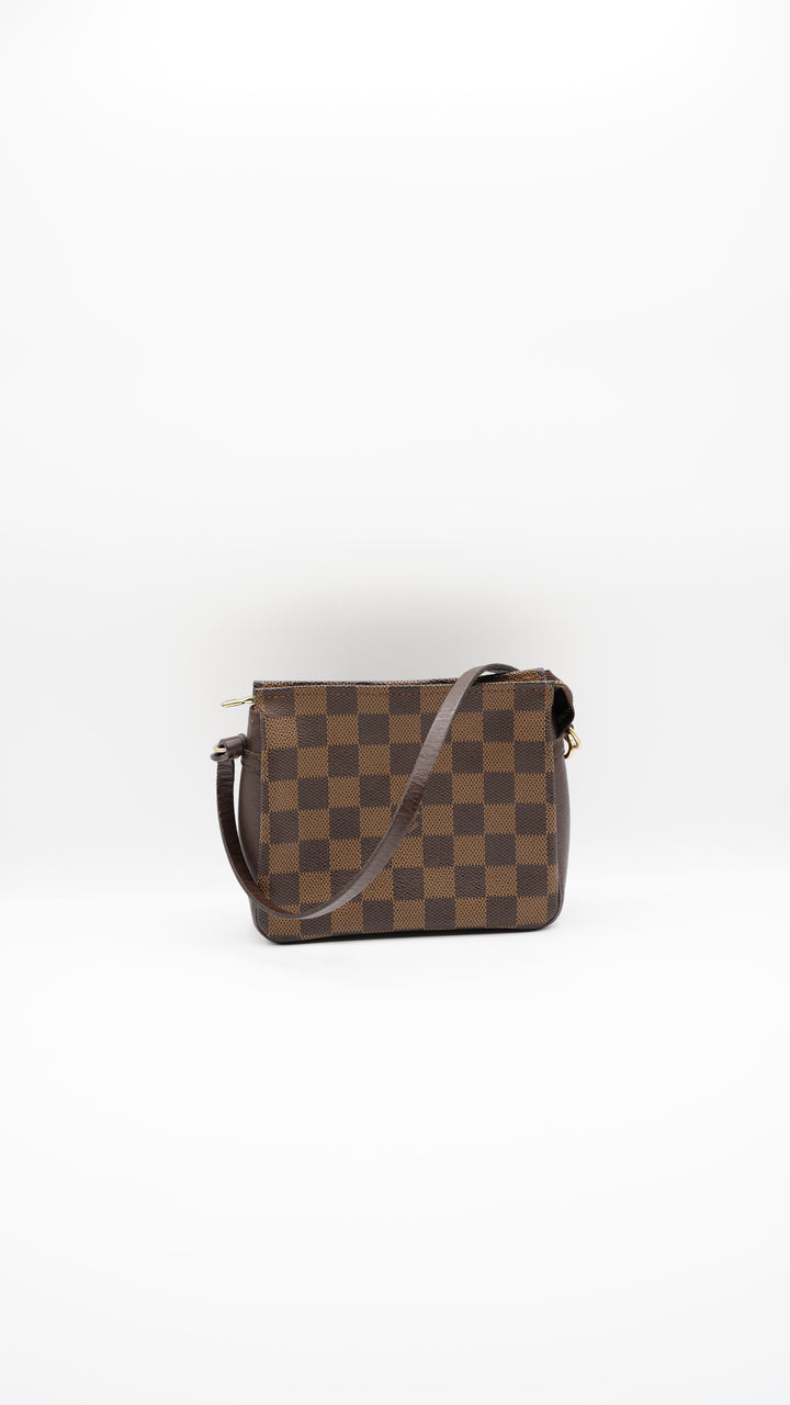 Louis Vuitton Damier Trousse Make-up Pouch Shoulder Bag #123