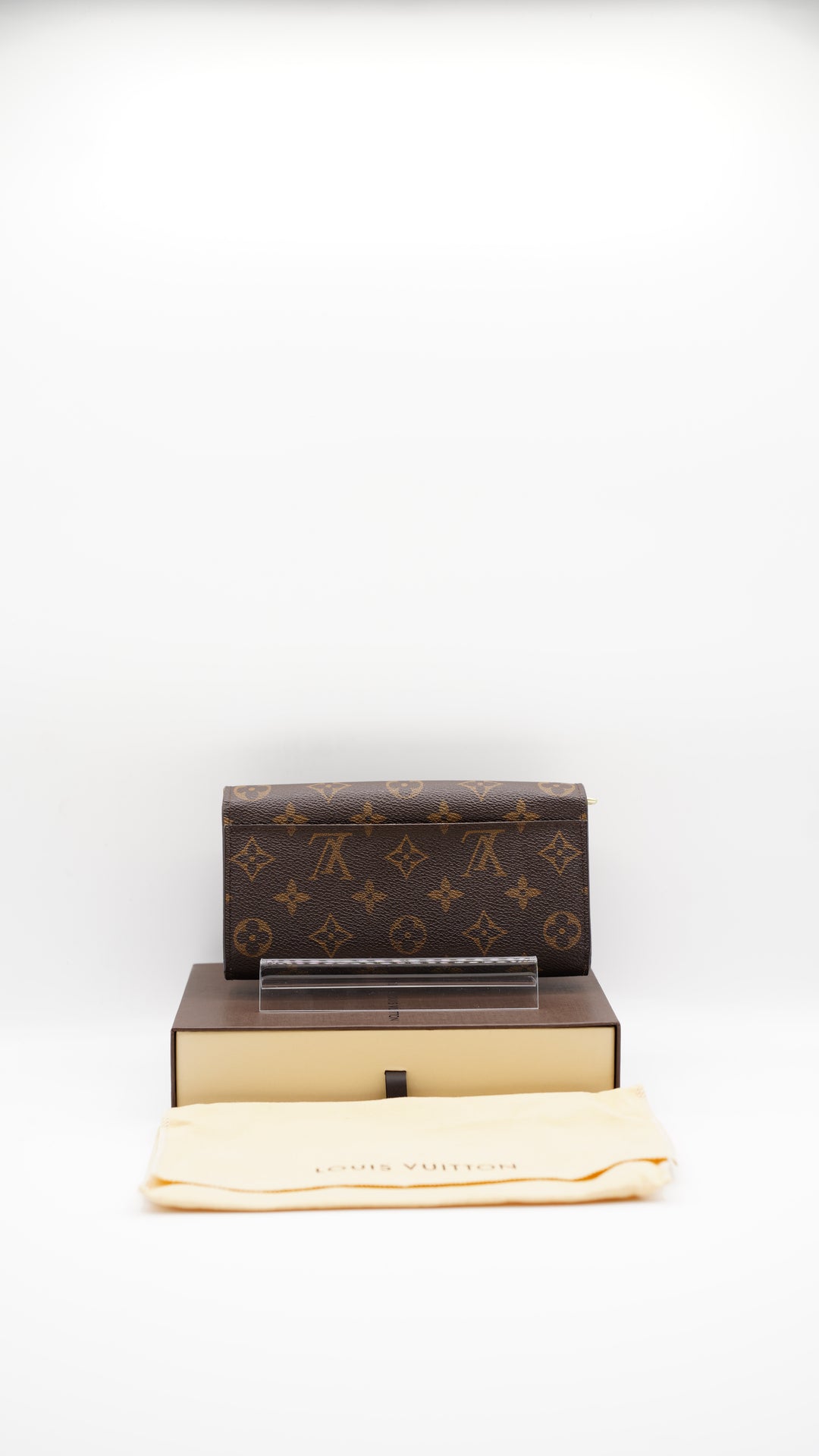 Louis Vuitton Monogram Envelope Sarah Long Wallet w/Full Inclusion #126