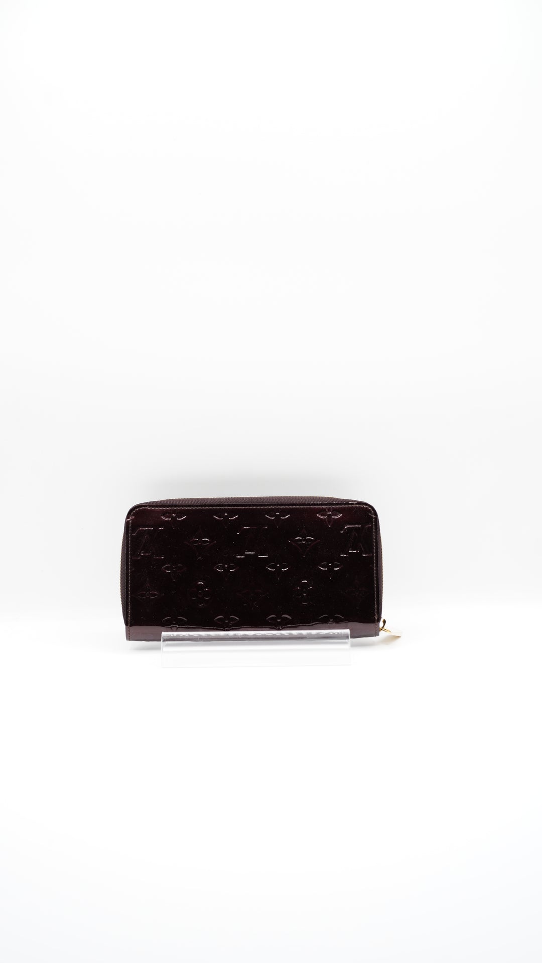 Louis Vuitton Vernis Monogram Long Zippy Wallet Amarante #132