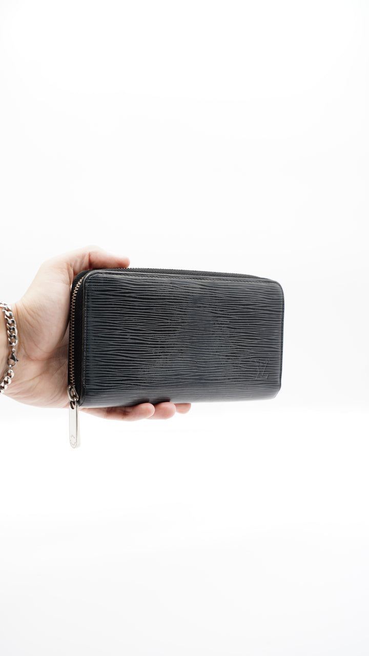Louis Vuitton Epi Black Long Zippy Wallet #135