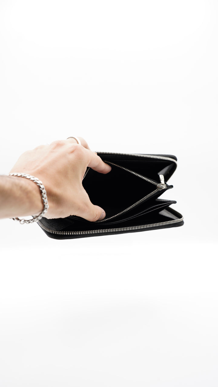 Louis Vuitton Epi Black Long Zippy Wallet #135