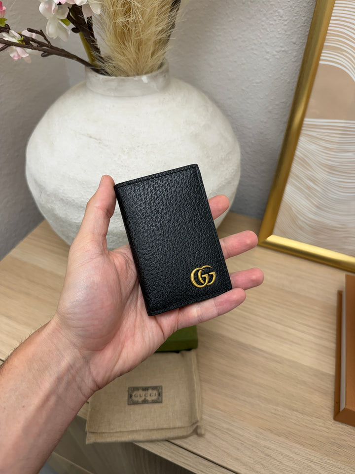 Gucci GG Marmont Pocket Organizer Black w/Full Inclusion SL68