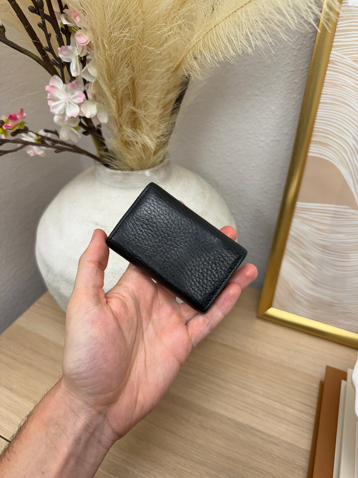 Gucci GG Marmont Leather Key Case Black SL53